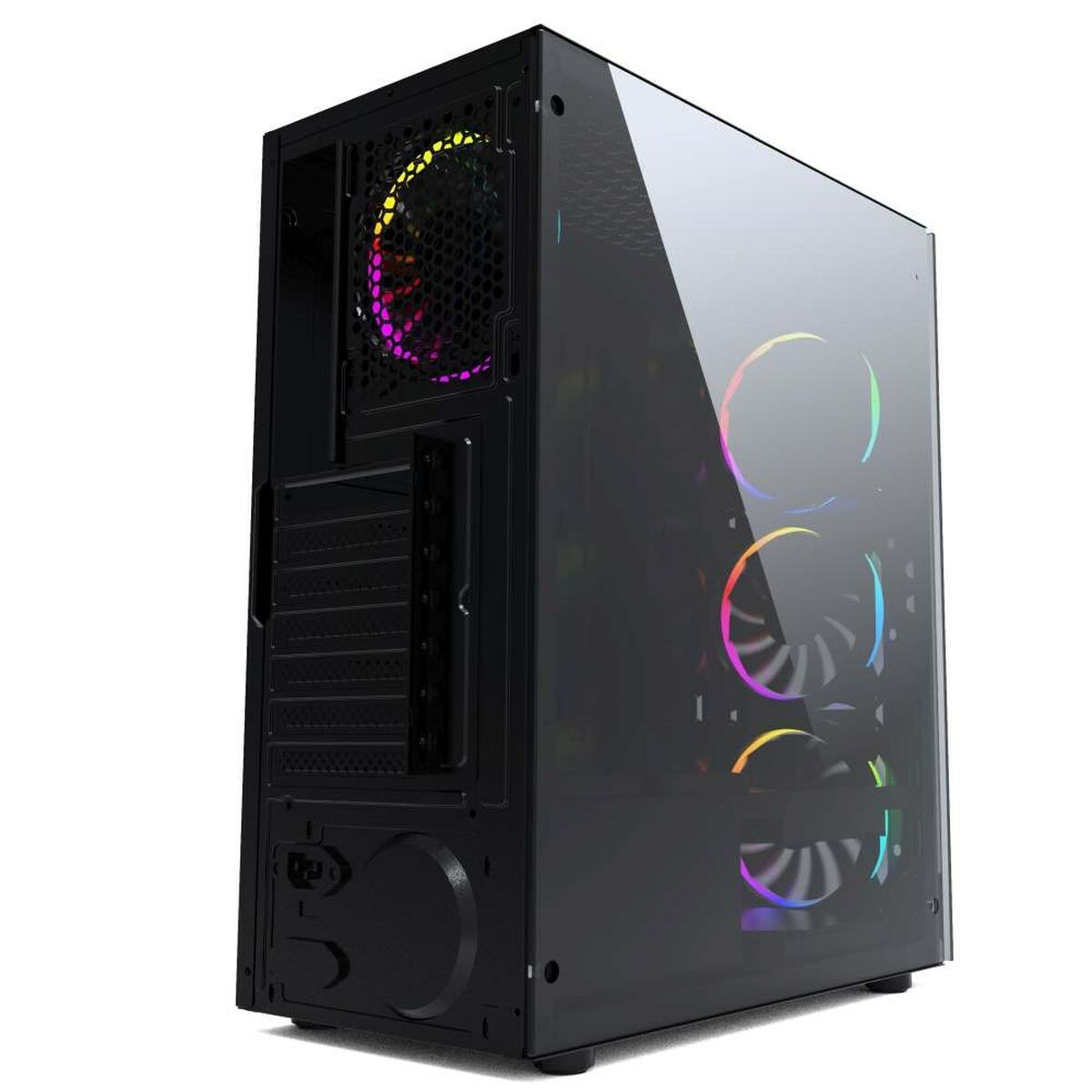 ATX Semi-tower Box GEMBIRD CCC-FC-1500RGB Black ATX Semi-tower Box GEMBIRD CCC-FC-1500RGB Black
