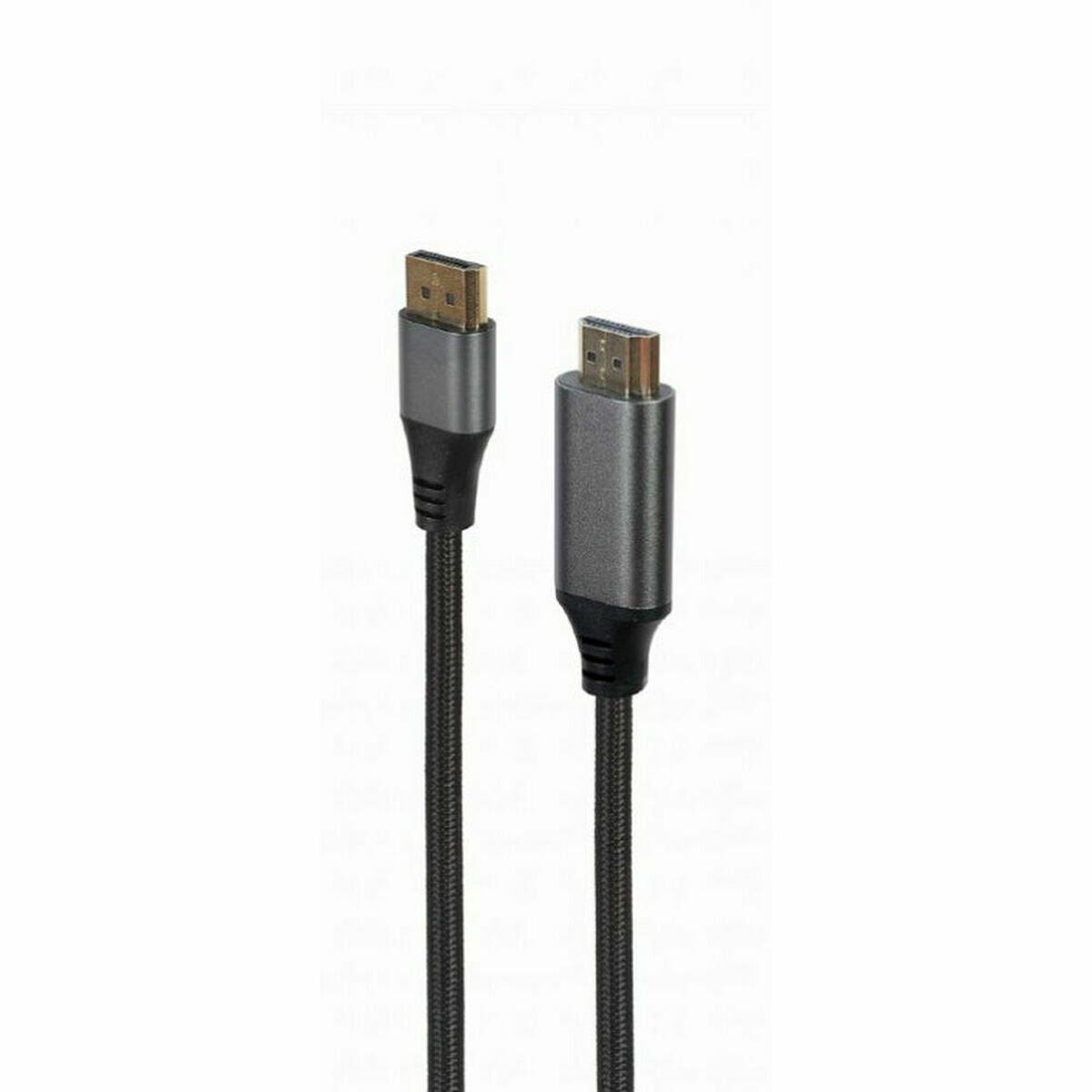 DisplayPort to HDMI Cable GEMBIRD CC-DP-HDMI-4K-6 Black 1,8 m 4K Ultra HD DisplayPort to HDMI Cable GEMBIRD CC-DP-HDMI-4K-6 Black 1,8 m 4K Ultra HD