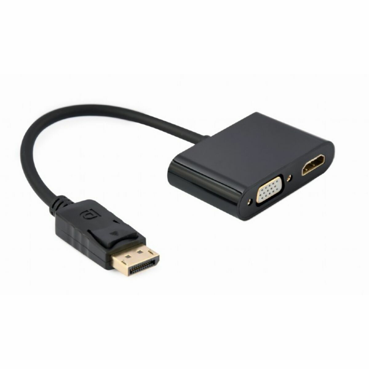 DisplayPort to HDMI Adapter GEMBIRD A-DPM-HDMIFVGAF-01 Black 10 cm DisplayPort to HDMI Adapter GEMBIRD A-DPM-HDMIFVGAF-01 Black 10 cm