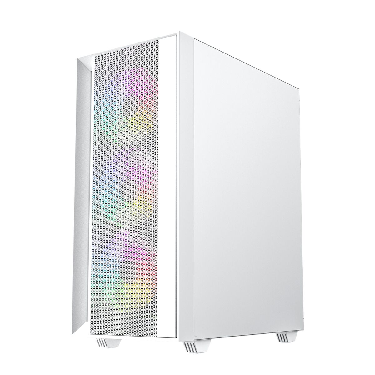 ATX Semi-tower Box GEMBIRD Fornax 4000W ARGB White Multicolour ATX Semi-tower Box GEMBIRD Fornax 4000W ARGB White Multicolour