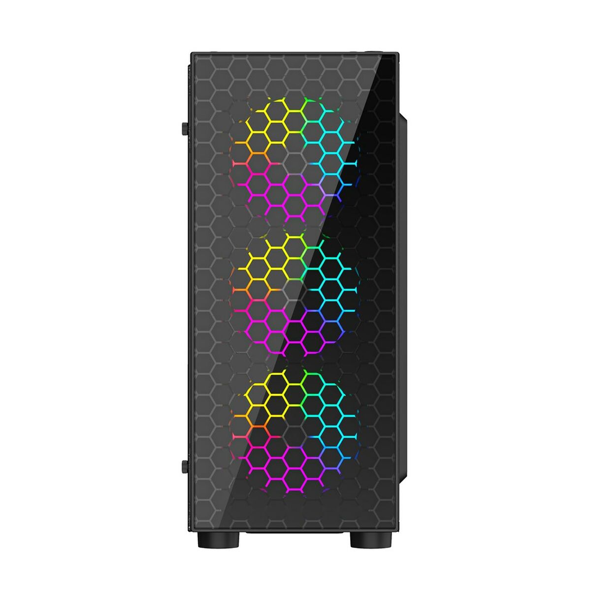 ATX Semi-tower Box GEMBIRD CCC-FC-500 Black Multicolour ATX Semi-tower Box GEMBIRD CCC-FC-500 Black Multicolour