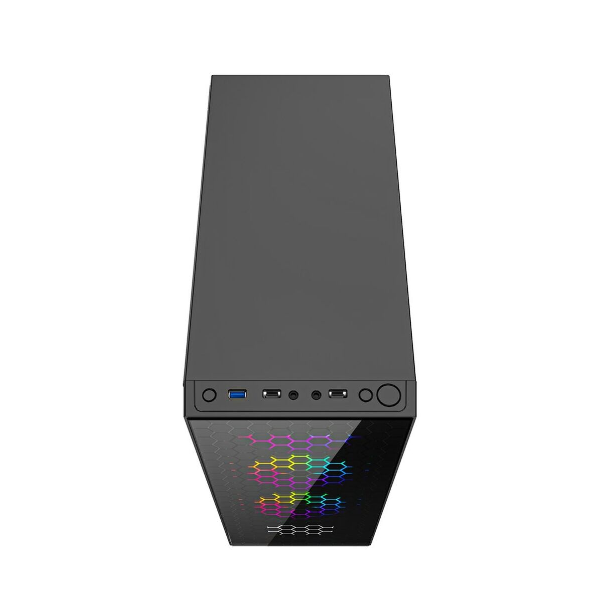ATX Semi-tower Box GEMBIRD CCC-FC-500 Black Multicolour ATX Semi-tower Box GEMBIRD CCC-FC-500 Black Multicolour