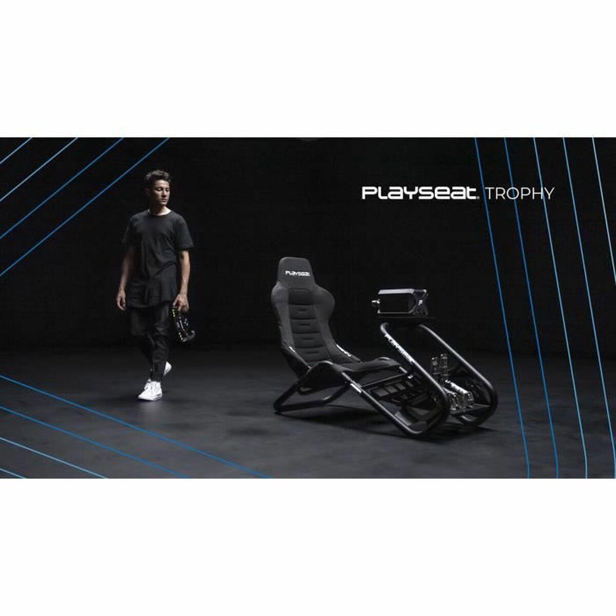 Gaming Chair Playseat Trophy 140 x 58 x 100 cm Black Gaming Chair Playseat Trophy 140 x 58 x 100 cm Black