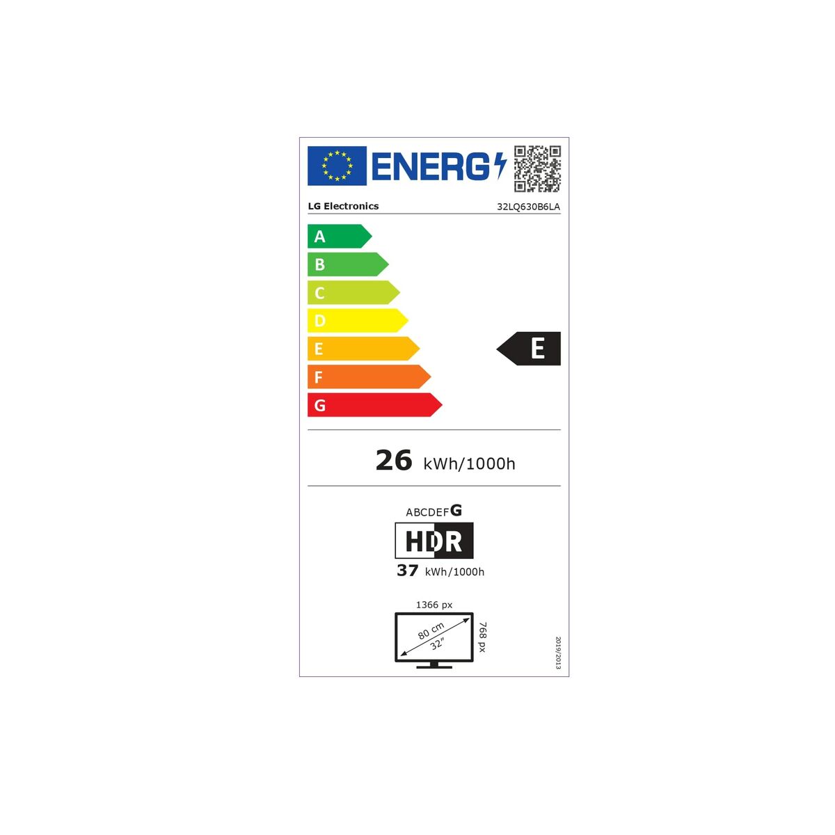 Smart TV LG 32LQ630B6LA HD 32" LED HDR HDR10 Smart TV LG 32LQ630B6LA HD 32" LED HDR HDR10
