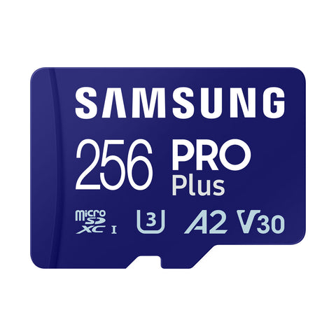 Micro SD Memory Card with Adaptor Samsung 256 GB Micro SD Memory Card with Adaptor Samsung 256 GB