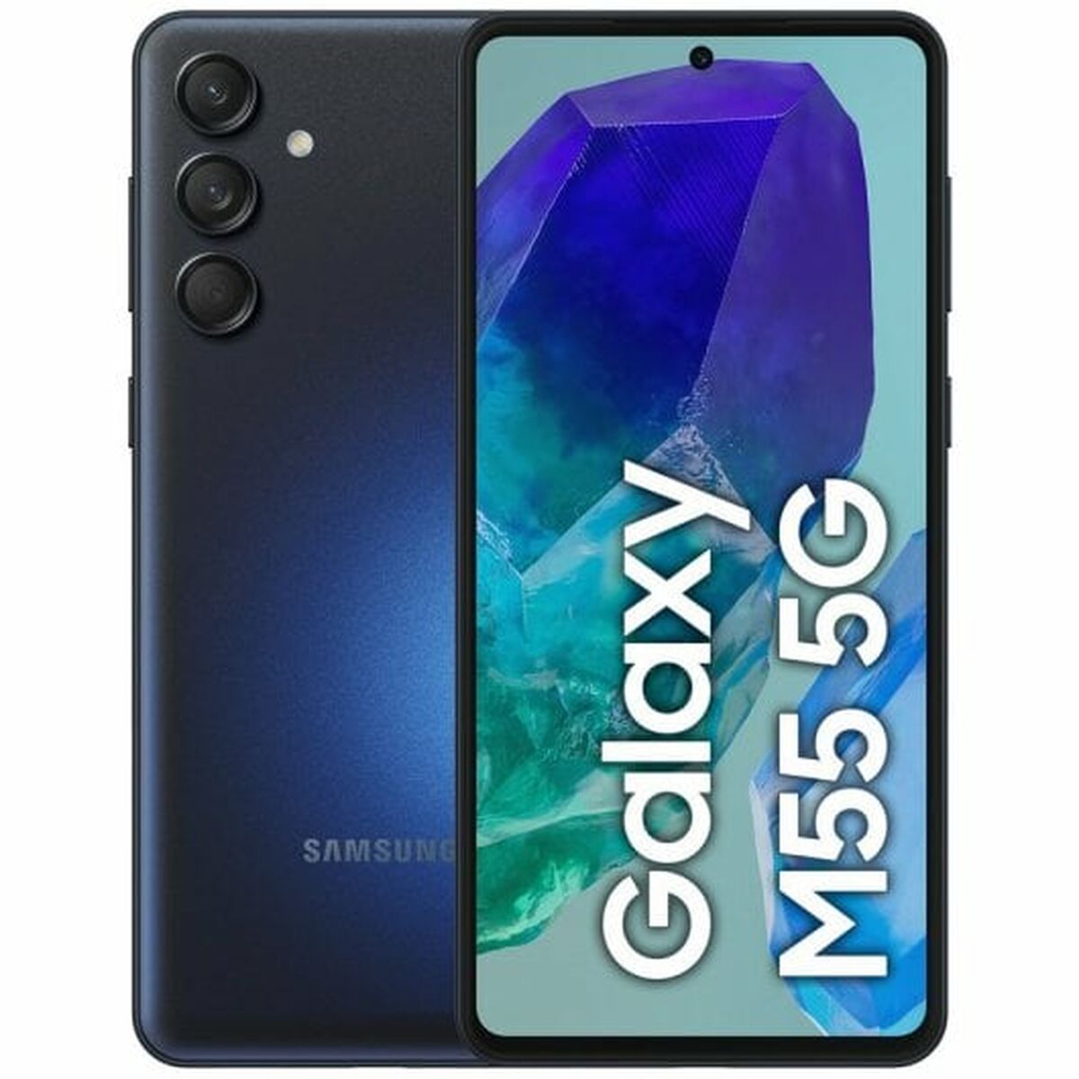 Smartphone Samsung Galaxy M55 5G Octa Core 8 GB RAM 256 GB Black Smartphone Samsung Galaxy M55 5G Octa Core 8 GB RAM 256 GB Black