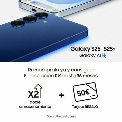Smartphone Samsung Galaxy S25 AI 6,2" Qualcomm Snapdragon 8 Elite 12 GB RAM 512 GB Smartphone Samsung Galaxy S25 AI 6,2" Qualcomm Snapdragon 8 Elite 12 GB RAM 512 GB