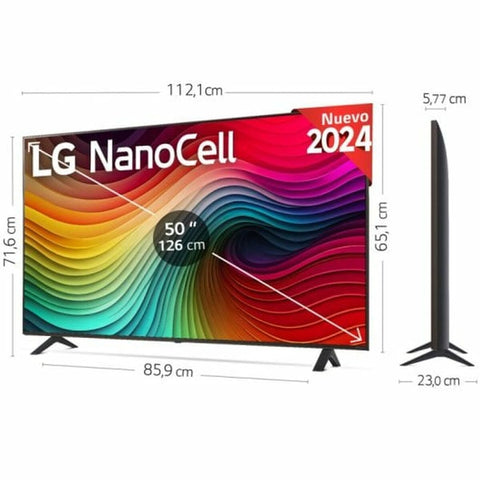 Smart TV LG 50NANO82T6B.AEU 4K Ultra HD 50" NanoCell Smart TV LG 50NANO82T6B.AEU 4K Ultra HD 50" NanoCell