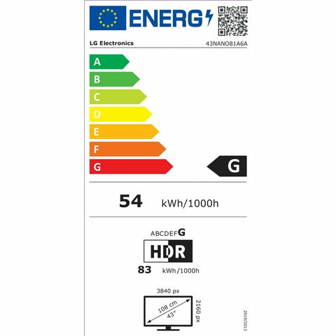 Smart TV LG 43NANO81A6A Smart TV LG 43NANO81A6A