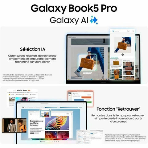 Laptop Samsung GALAXY BOOK5 PRO 16" intel core ultra 7 256V 16 GB RAM 512 GB SSD Laptop Samsung GALAXY BOOK5 PRO 16" intel core ultra 7 256V 16 GB RAM 512 GB SSD