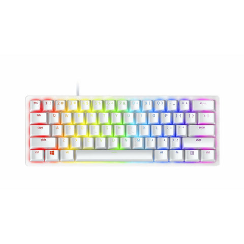 Gaming Keyboard Razer Huntsman Mini White Spanish Qwerty Gaming Keyboard Razer Huntsman Mini White Spanish Qwerty