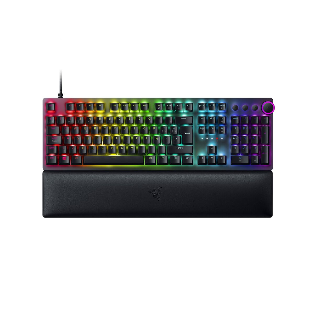 Gaming Keyboard Razer Huntsman Mini (Purple Switch) Black Spanish Qwerty Gaming Keyboard Razer Huntsman Mini (Purple Switch) Black Spanish Qwerty