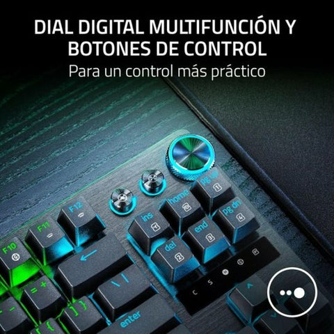 Gaming Keyboard Razer RZ03-04980100-R3M1 Black Gaming Keyboard Razer RZ03-04980100-R3M1 Black