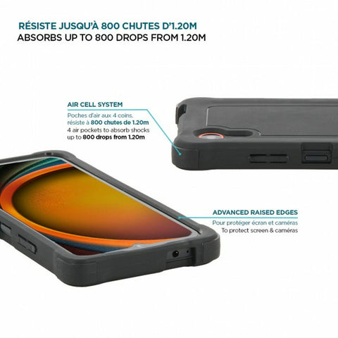 Mobile cover Mobilis 054016 Black Grey Mobile cover Mobilis 054016 Black Grey