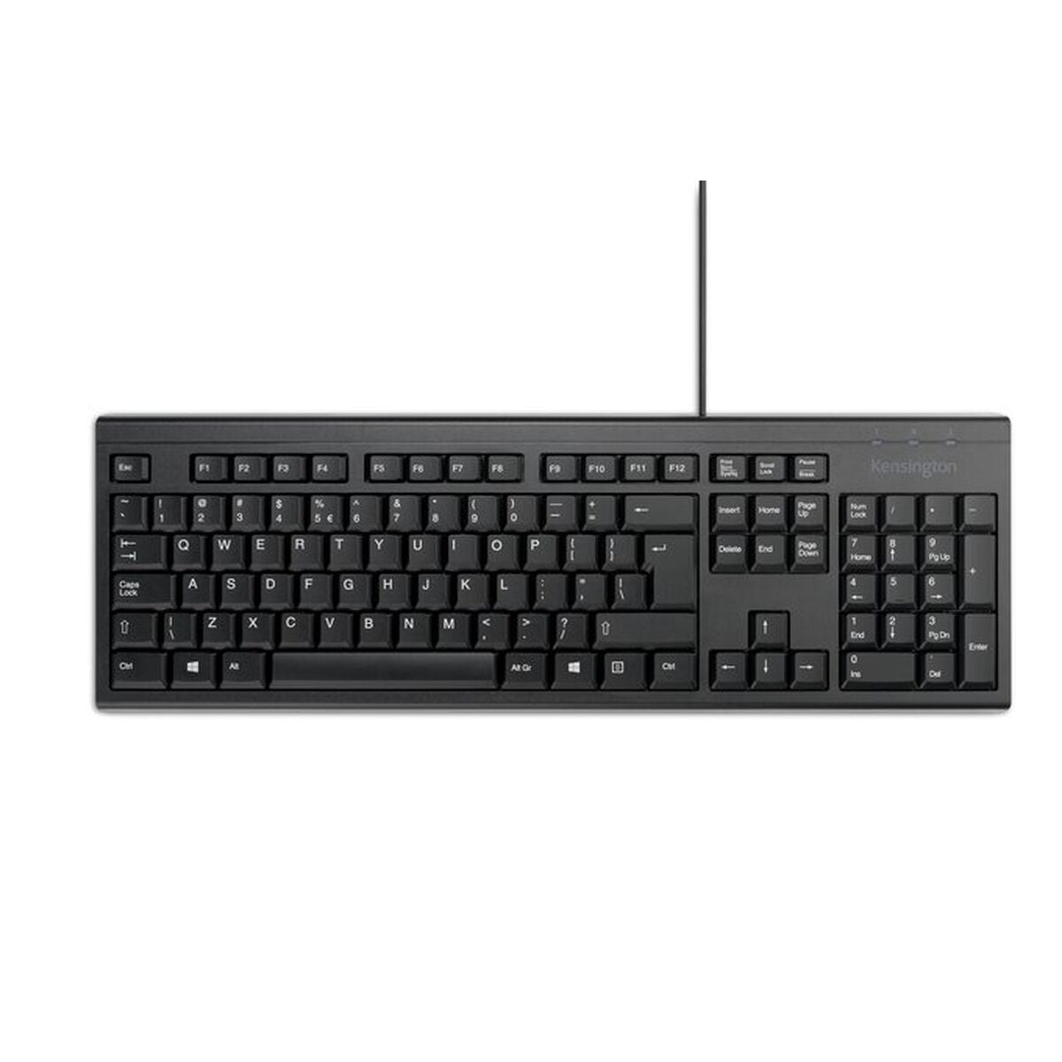 Keyboard Kensington K63727ES Black Spanish Qwerty QWERTY Keyboard Kensington K63727ES Black Spanish Qwerty QWERTY