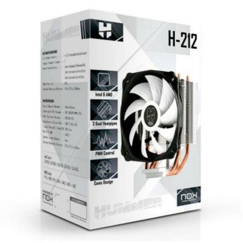 Ventilator and Heat Sink Nox-Xtreme NXHUMMERH212 Ventilator and Heat Sink Nox-Xtreme NXHUMMERH212