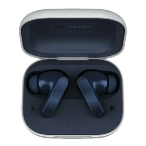 In-ear Bluetooth Headphones Motorola Buds Blue Navy Blue In-ear Bluetooth Headphones Motorola Buds Blue Navy Blue