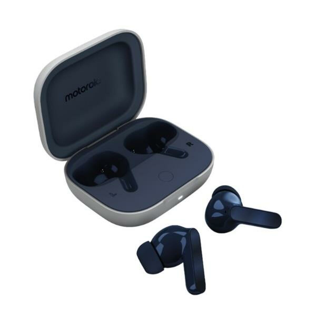 In-ear Bluetooth Headphones Motorola Buds Blue Navy Blue In-ear Bluetooth Headphones Motorola Buds Blue Navy Blue