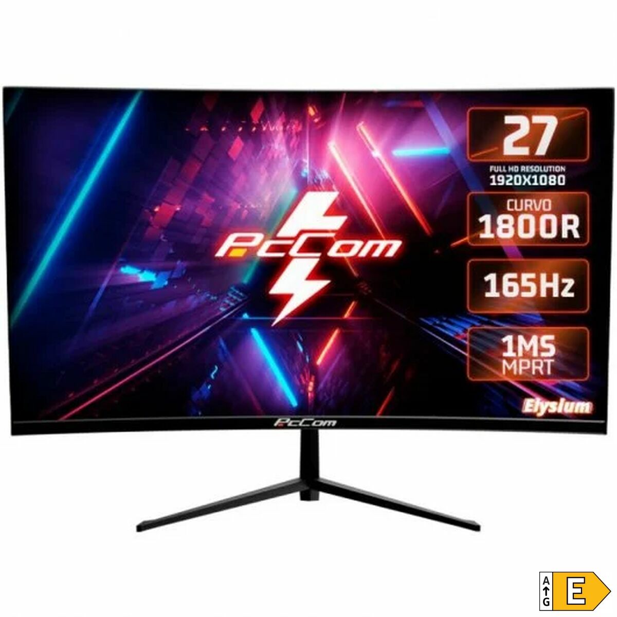 Monitor PcCom Elysium GO2780CV 27" 165 Hz Monitor PcCom Elysium GO2780CV 27" 165 Hz