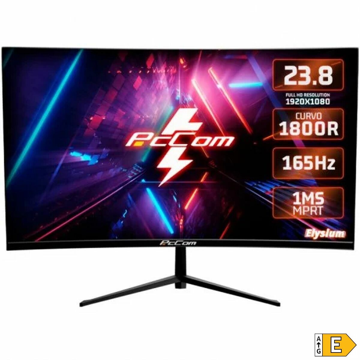Monitor PcCom Elysium GO2480CV 23,8" 165 Hz Monitor PcCom Elysium GO2480CV 23,8" 165 Hz