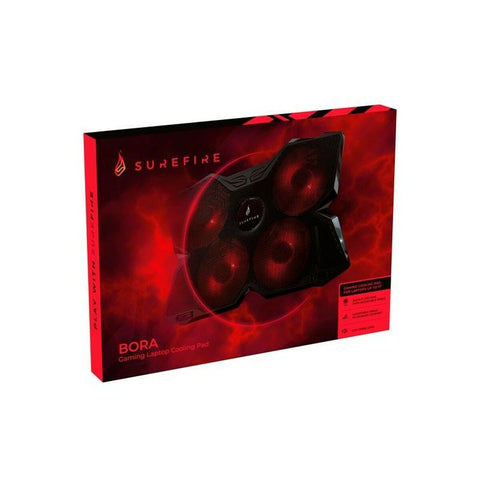 Gaming Cooling Base for a Laptop Verbatim Surefire Bora Black Gaming Cooling Base for a Laptop Verbatim Surefire Bora Black