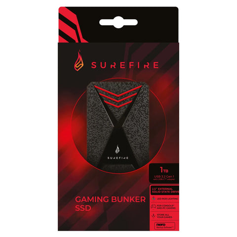 External Hard Drive Verbatim Surefire GX3 SSD 512 GB 512 GB SSD External Hard Drive Verbatim Surefire GX3 SSD 512 GB 512 GB SSD