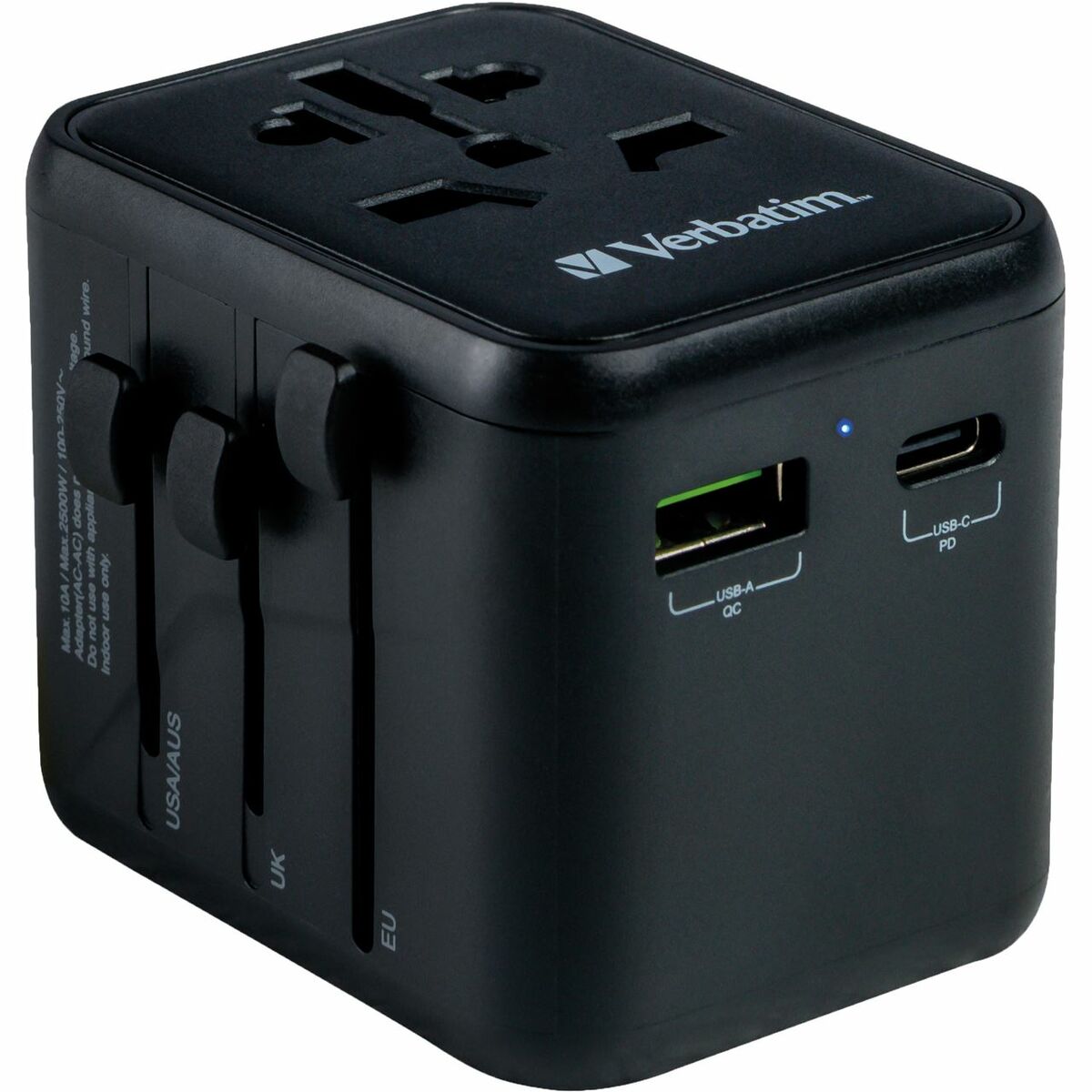 Universal Travel Power Adapter Verbatim UTA-02 Universal Travel Power Adapter Verbatim UTA-02
