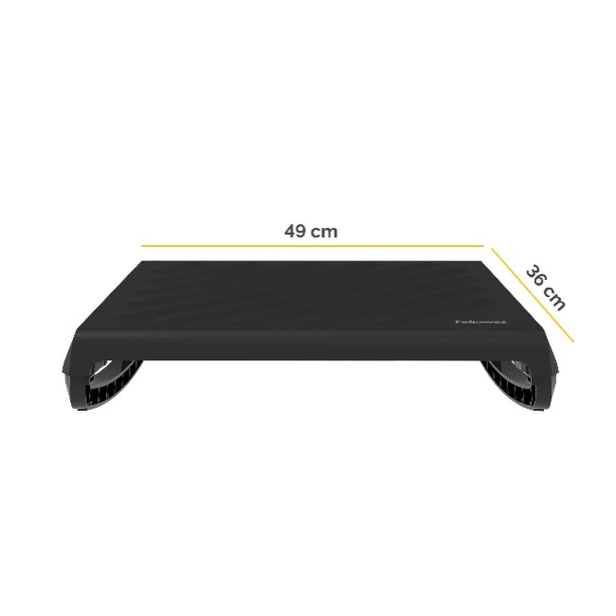 Ergonomic Footrest Fellowes Black 9,8 x 49 x 36 cm Ergonomic Footrest Fellowes Black 9,8 x 49 x 36 cm