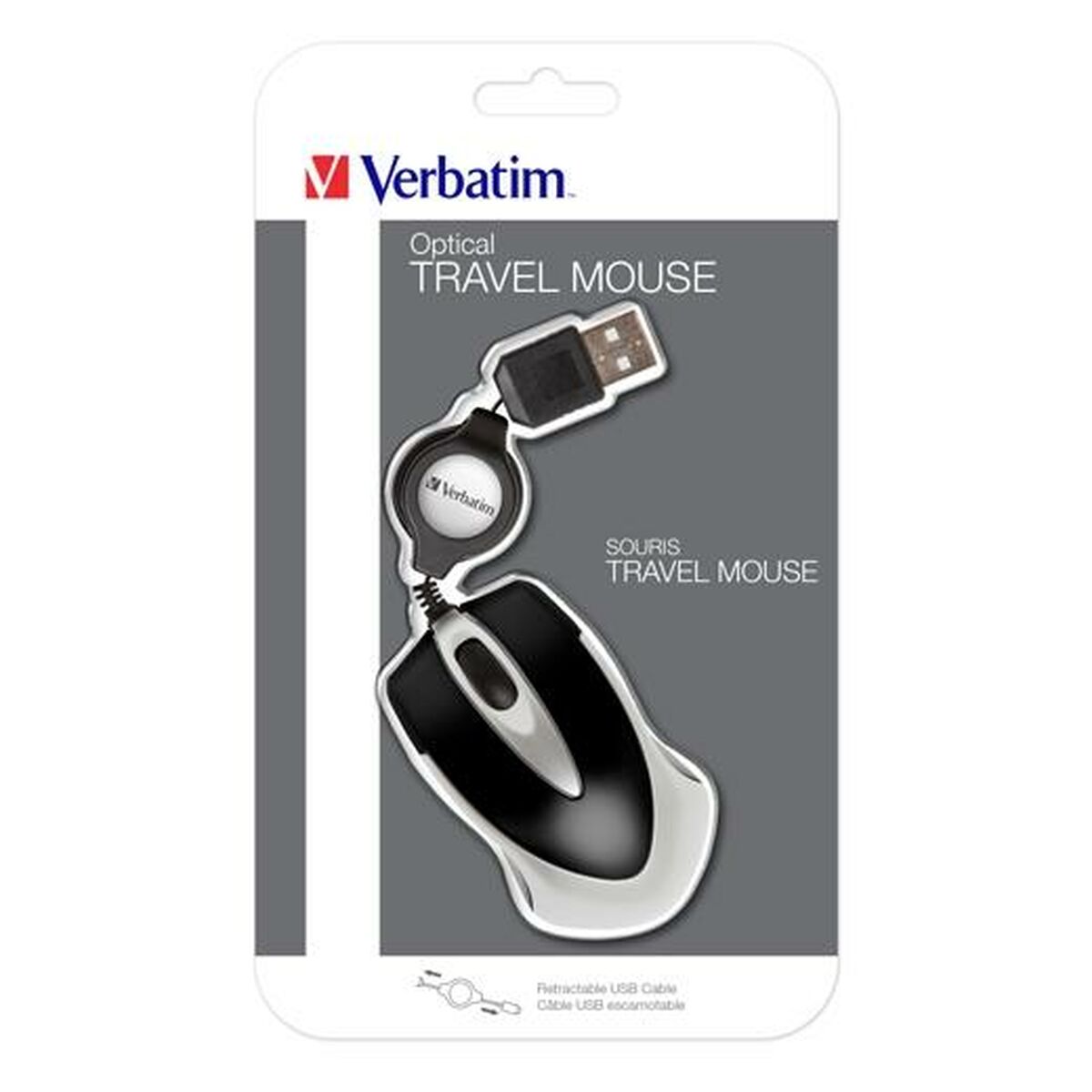 Mini Optical Mouse Verbatim Go Mini Black (4 Units) Mini Optical Mouse Verbatim Go Mini Black (4 Units)