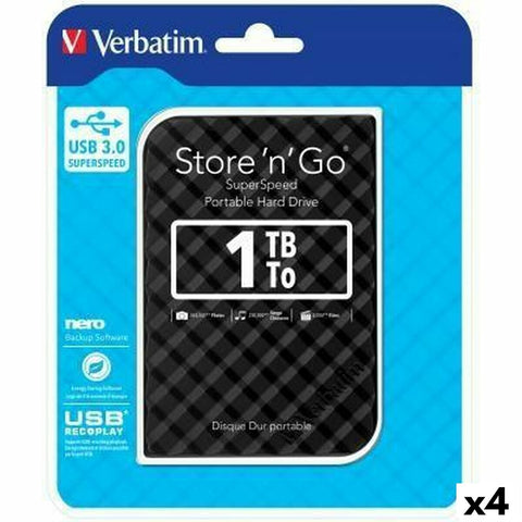External Hard Drive Verbatim Store n Go 1 TB External Hard Drive Verbatim Store n Go 1 TB