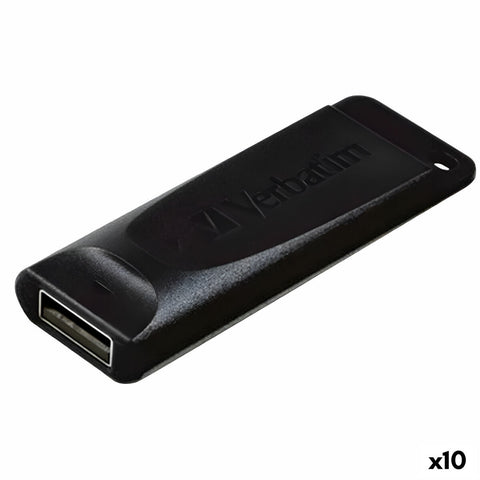 Pendrive Verbatim Black 16 GB (10 Units) Pendrive Verbatim Black 16 GB (10 Units)