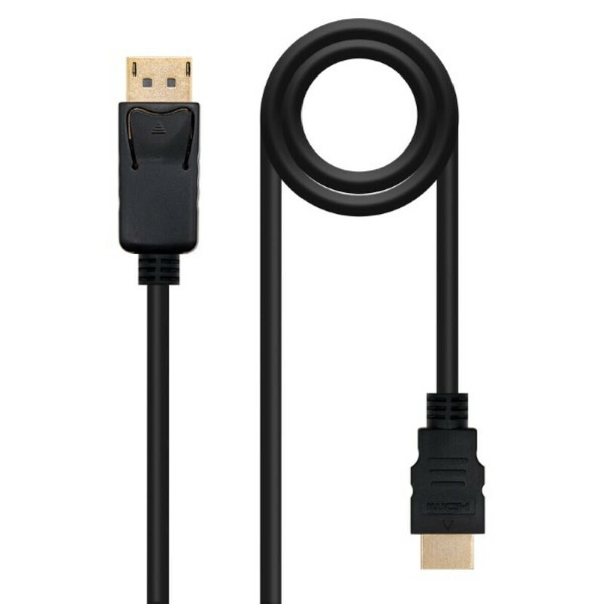 DisplayPort to HDMI Adapter NANOCABLE 10.15.430 Black DisplayPort to HDMI Adapter NANOCABLE 10.15.430 Black