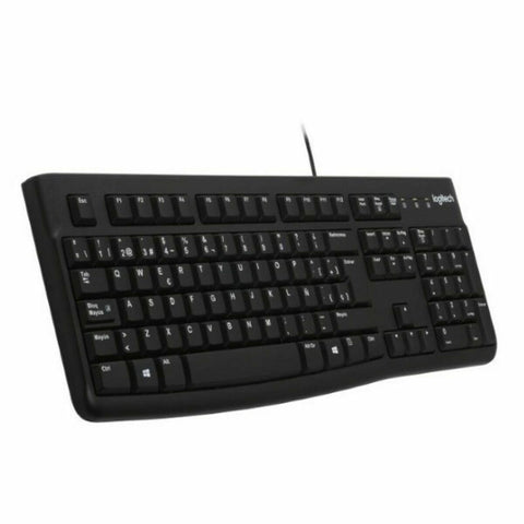 Keyboard Logitech 920-002518 Black Spanish Qwerty QWERTY Keyboard Logitech 920-002518 Black Spanish Qwerty QWERTY