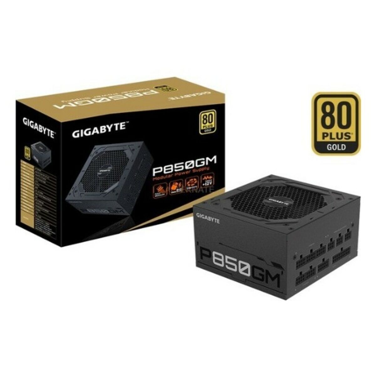 Power supply Gigabyte GP-P850GM ATX 850 W 80 Plus Gold Power supply Gigabyte GP-P850GM ATX 850 W 80 Plus Gold