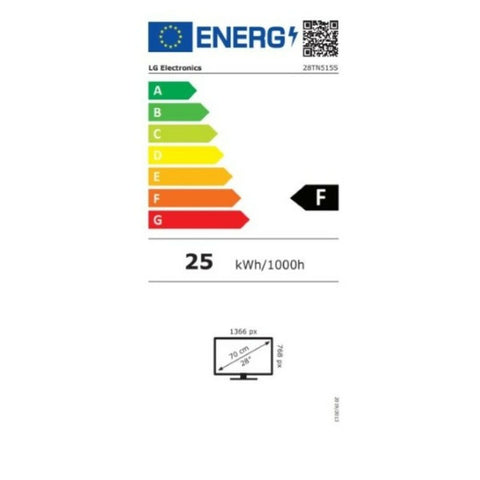 Smart TV LG 28TN515S-PZ LED HD 28" HbbTV LCD Direct-LED Smart TV LG 28TN515S-PZ LED HD 28" HbbTV LCD Direct-LED