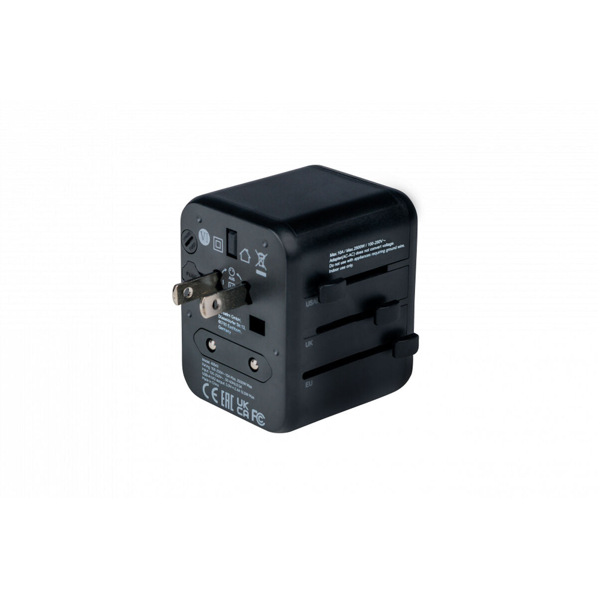 Universal Travel Power Adapter Verbatim 49543