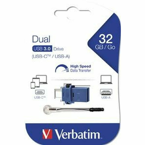 USB stick Verbatim 49966 Blue 32 GB