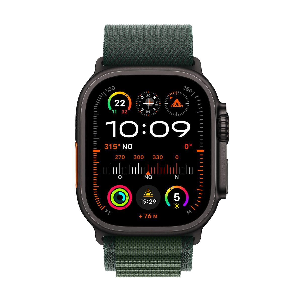 Smartwatch Apple Watch Ultra 2 MX4Q3TY/A Black Green 49 mm