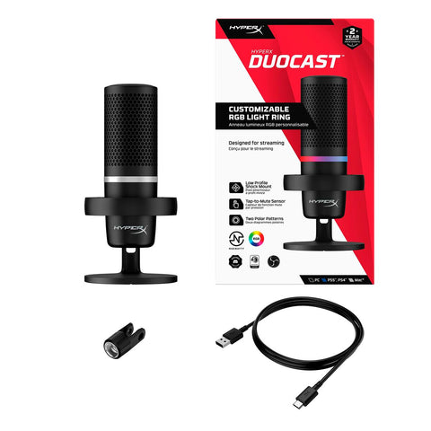 Microphone HyperX 4P5E2AA Black