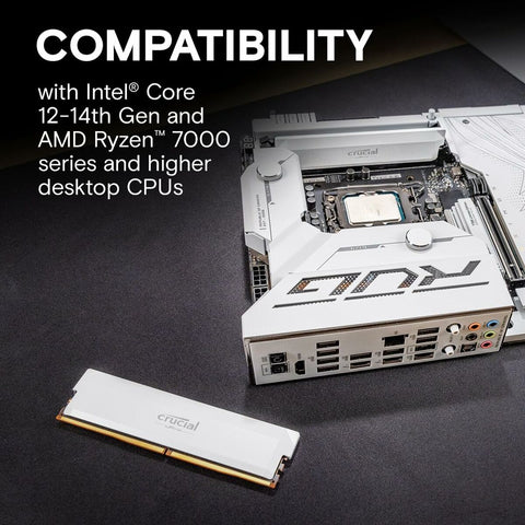 RAM Memory Crucial 32 GB DDR5 6000 MHz