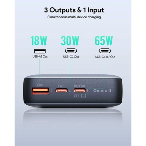 Powerbank Aukey PB-Y43 Black 20000 mAh