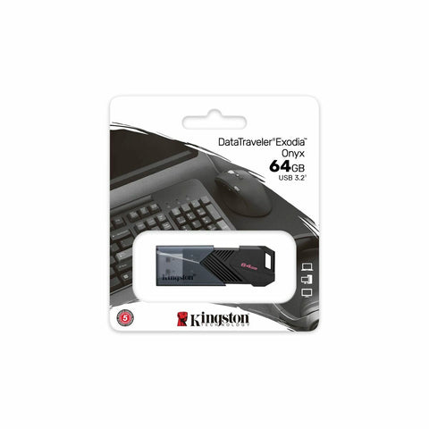 USB stick Kingston DTXON/64GB Black 64 GB (1 Unit)