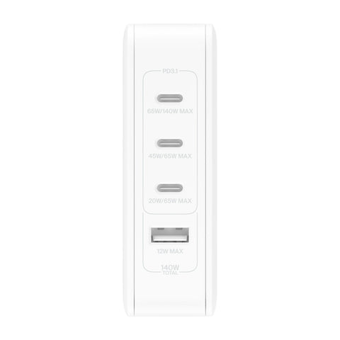 Wall Charger Belkin WCH014BTWH 140 W White