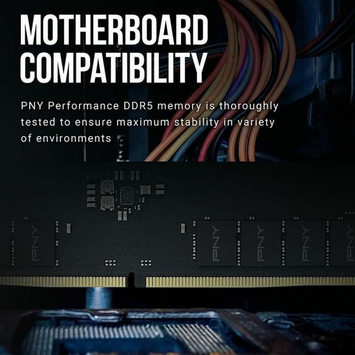 RAM Memory PNY 16 GB DDR5 SDRAM DDR5 4800 MHz CL40