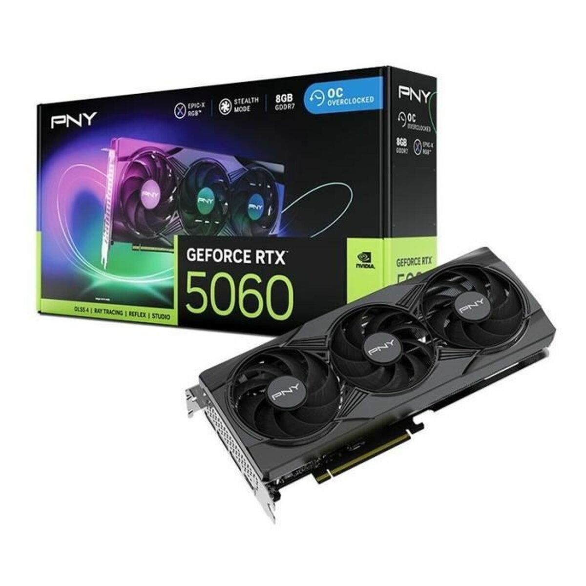 Graphics card PNY GEFORCE RTX 5060 8 GB GDDR7