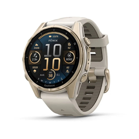 Smartwatch GARMIN 010-02903-11 Gold Grey 1,3" 43 mm Ø 43 mm