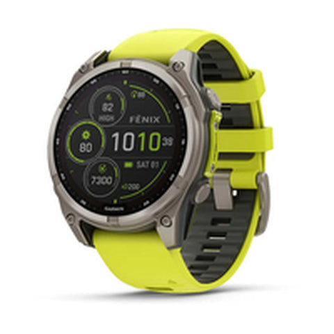 Smartwatch GARMIN 010-02906-21 Yellow Graphite Titanium 1,3" 47 mm Ø 47 mm