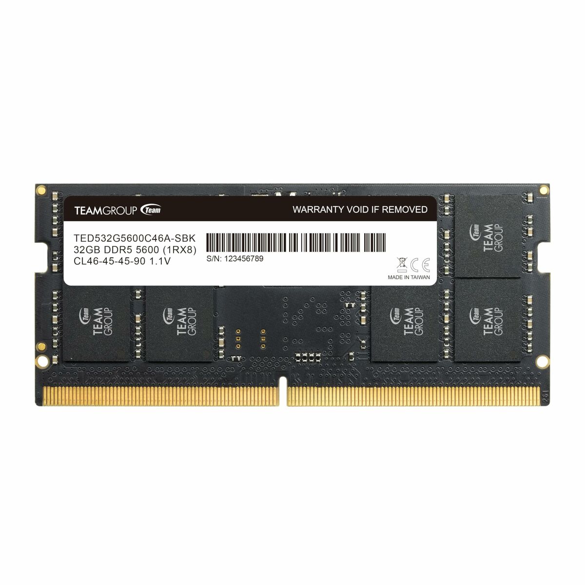 RAM Memory Team Group TED532G5600C46A-S01