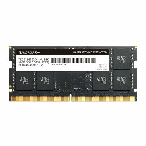 RAM Memory Team Group TED532G5600C46A-S01