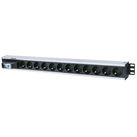Schuko 27" 12 Way Multi-socket Adapter Intellinet 711449 (1,6 m)